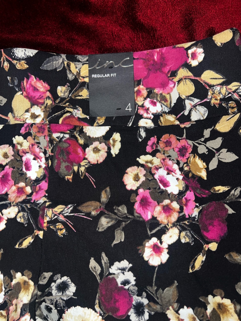 INC. Regular Fit Size 4 Women’s Floral Dress  Shorts Brand New With Tags - Picture 6 of 10